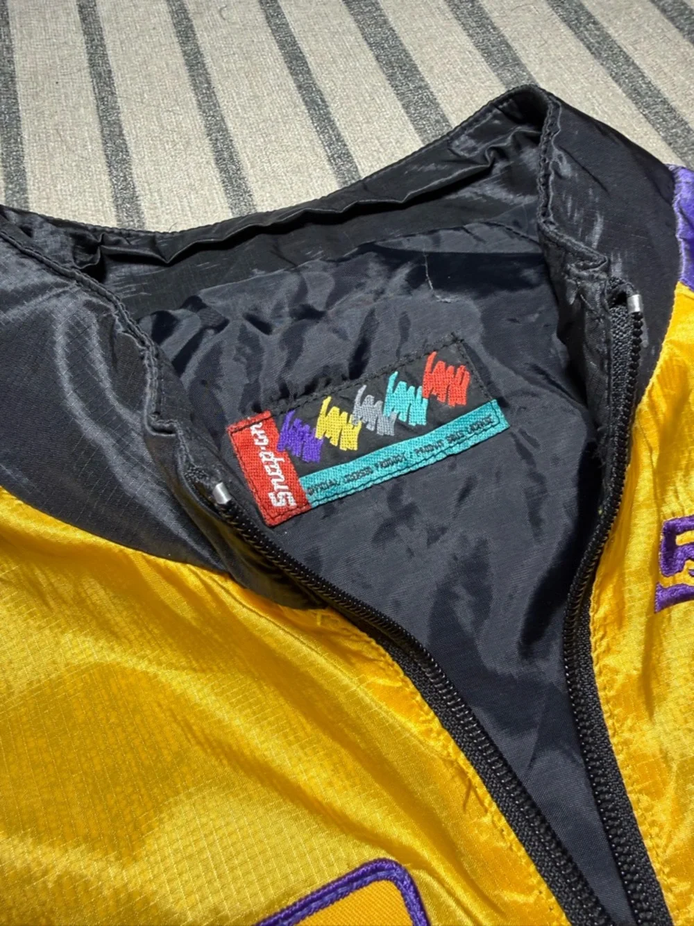 Vintage 90s Snap-On Motorsports Racing Windbreaker Jacket - Picture 2 of 8